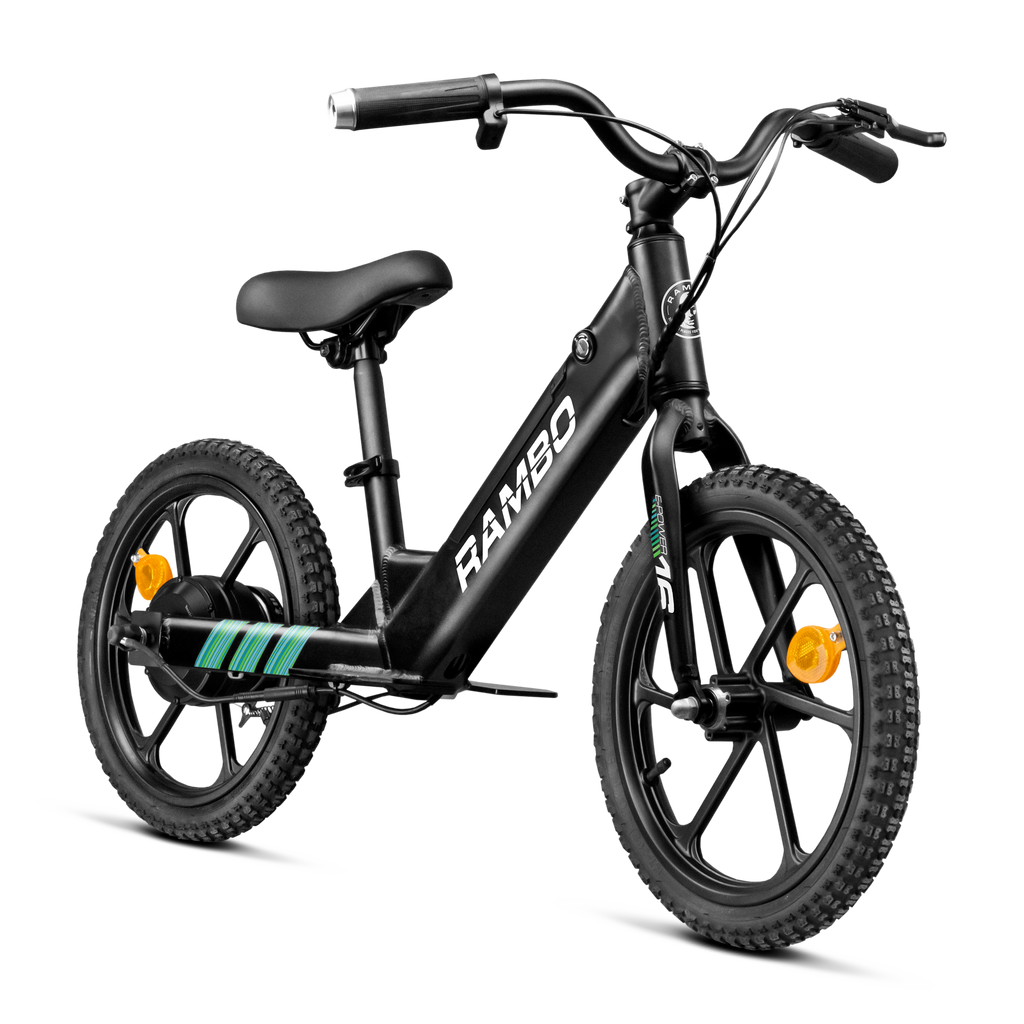 The LIL WHIP 250W Kid's Bike - Matte Black