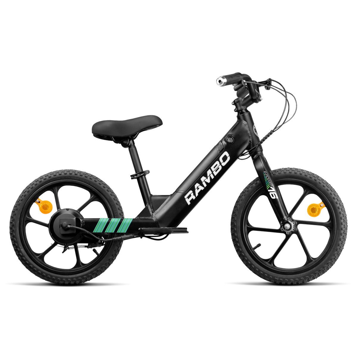 The LIL WHIP 250W Kid's Bike - Matte Black