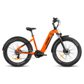 The PURSUIT 2.0 750W Step-Thru - Orange & Matte Black