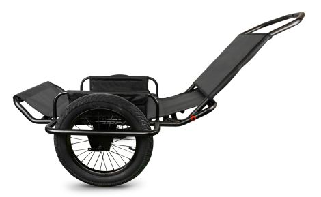 Side view of Single Wheel Trailer for Rambo Bikes Canada