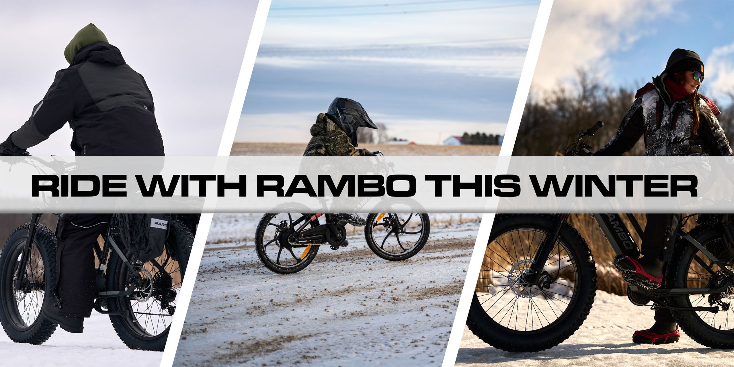 Ride With Rambo this winter graphic