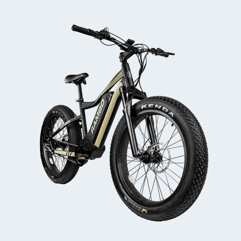 Front angle view of the Rambo Ryder Ebike