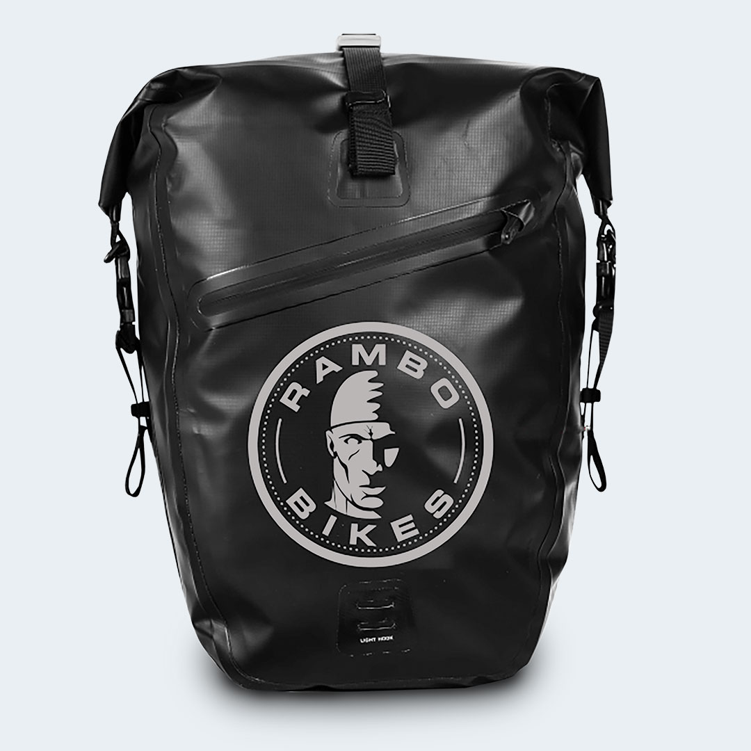 Black Waterproof Accessory Bag (HALF)