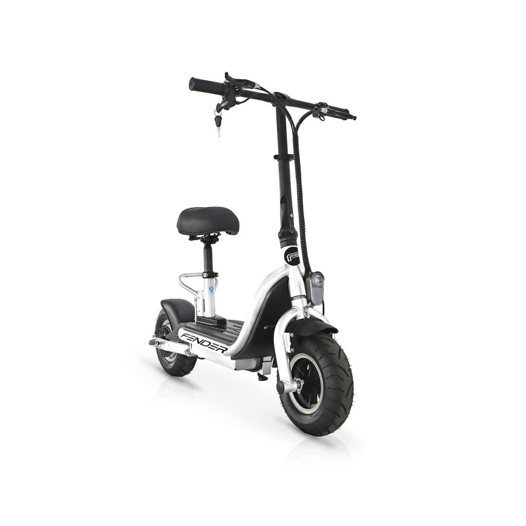 Fender Bikes Bomber Electric Scooter in white